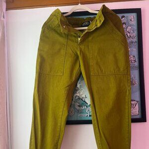 Big Bud Olive Press Pencil Pants